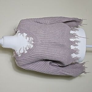 Lane Tree Cropped Sweater  Size S Women's